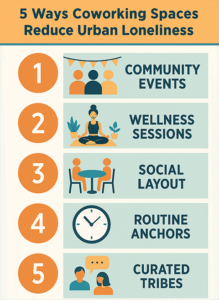 Can Coworking Spaces Help Solve Urban Loneliness